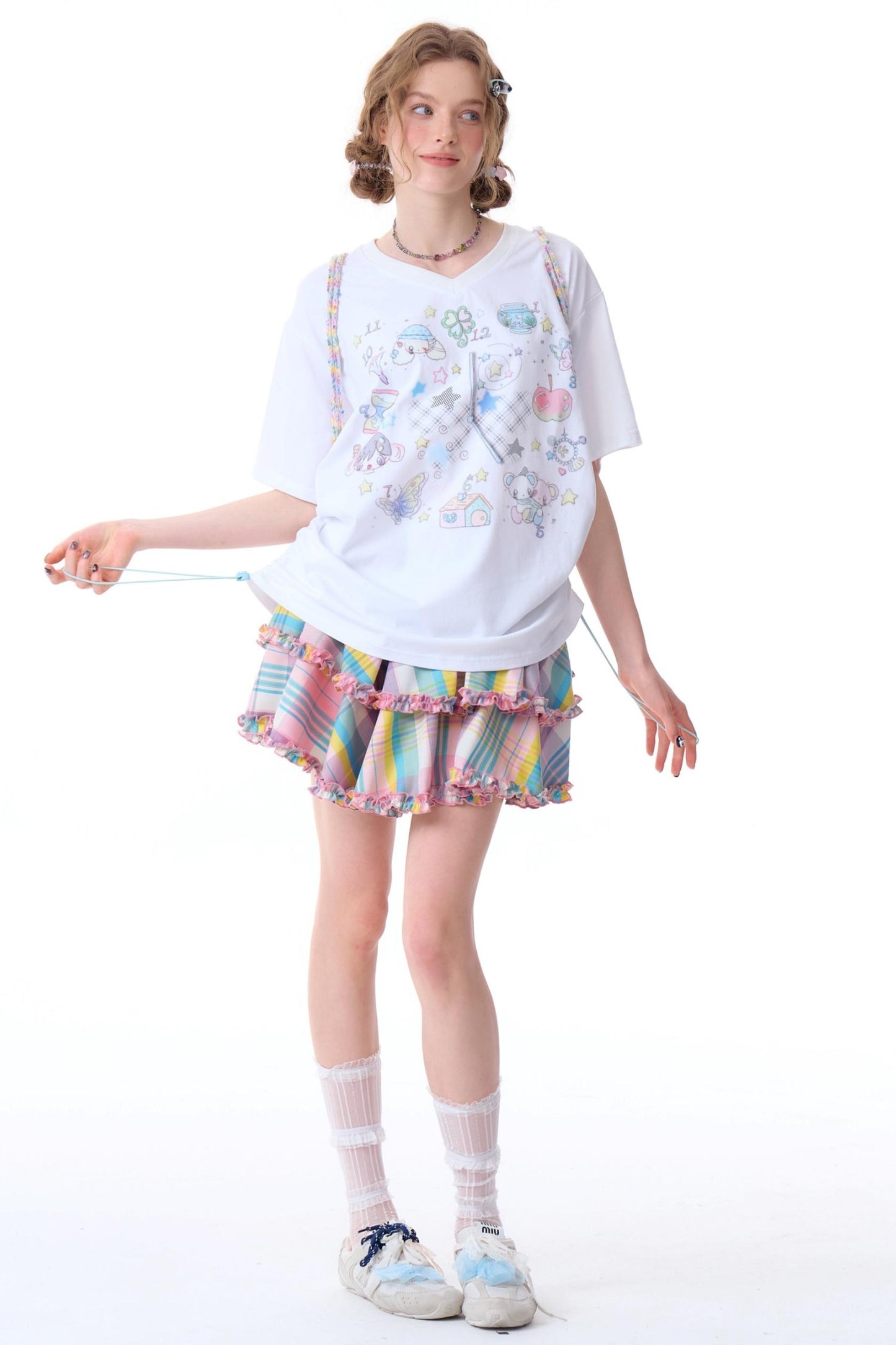 Loose Fit Art Print T-Shirt