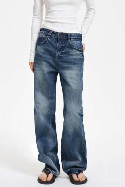 Retro Japanese Denim Pants