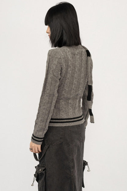 Vintage Spice Girl V-Neck Sweater