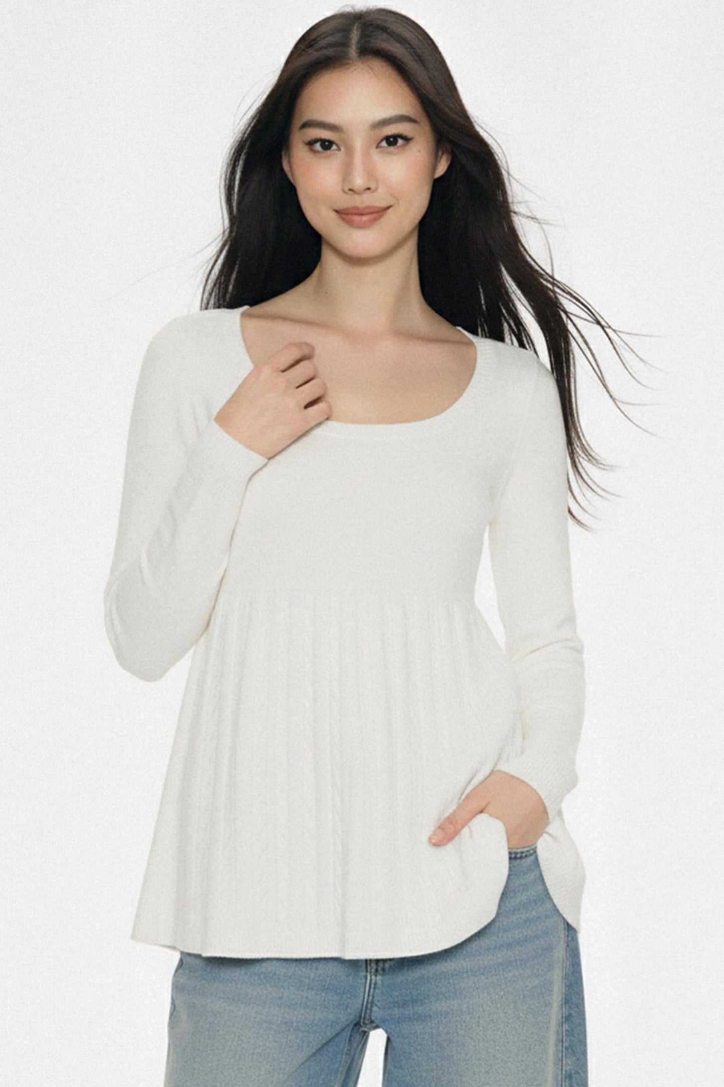 Retro American Cable Knit Sweater