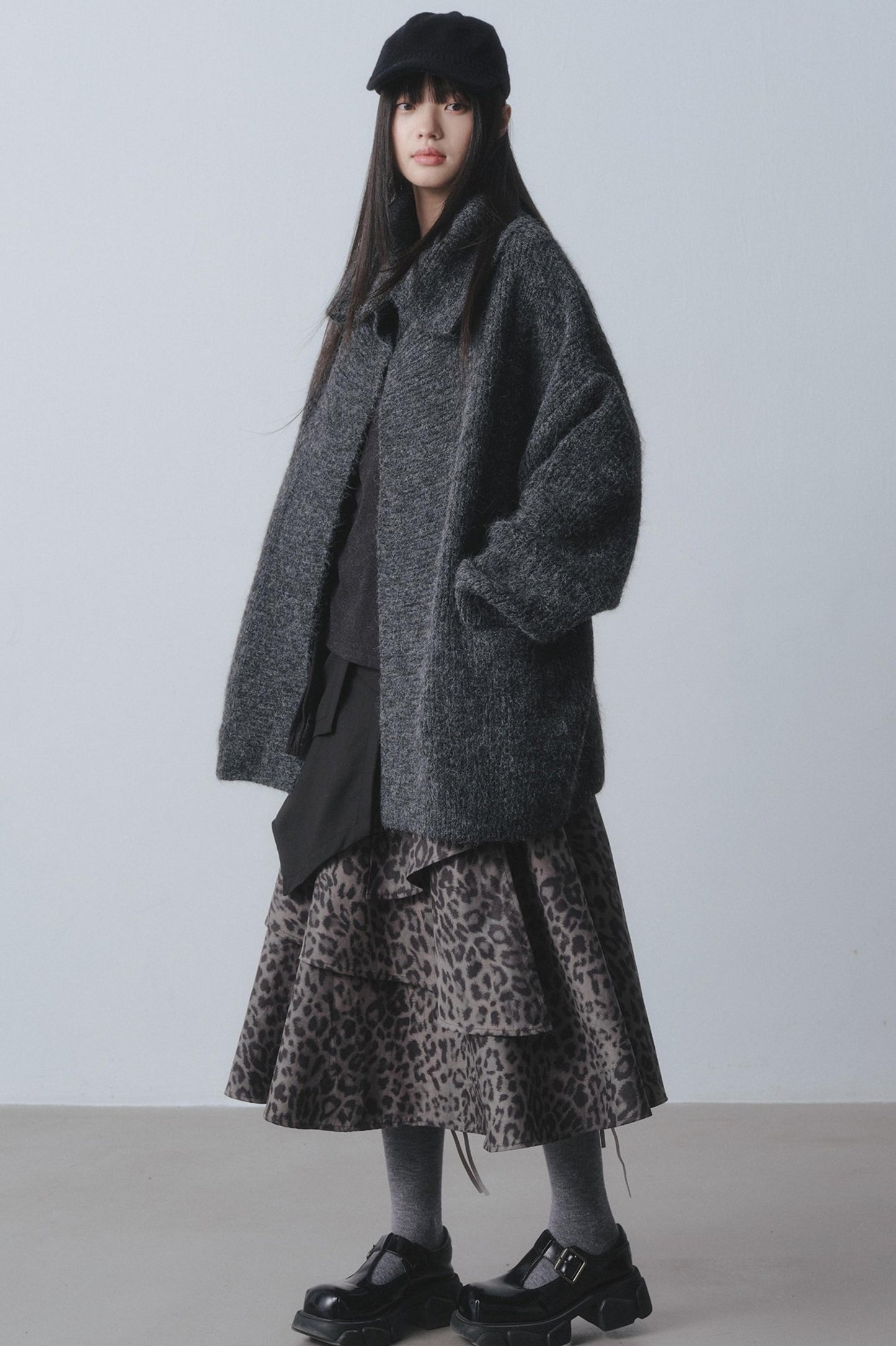 Winter Twilight Wool Cardigan