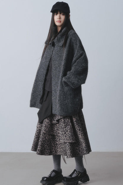 Winter Twilight Wool Cardigan