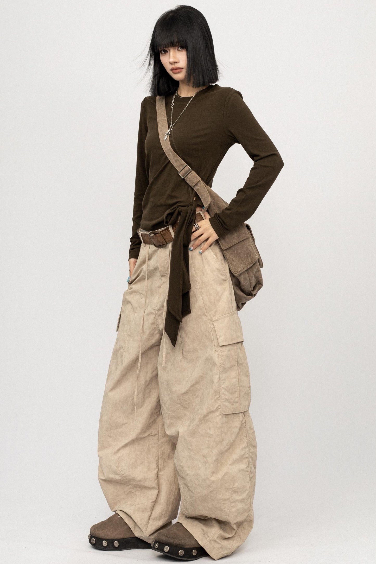 Base Strappy Long Sleeve T-Shirt