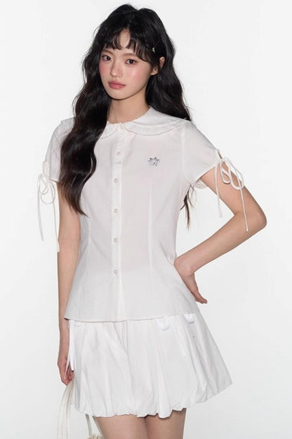 Bloomers Skirts Elastic Tie Bud Shorts Skirt