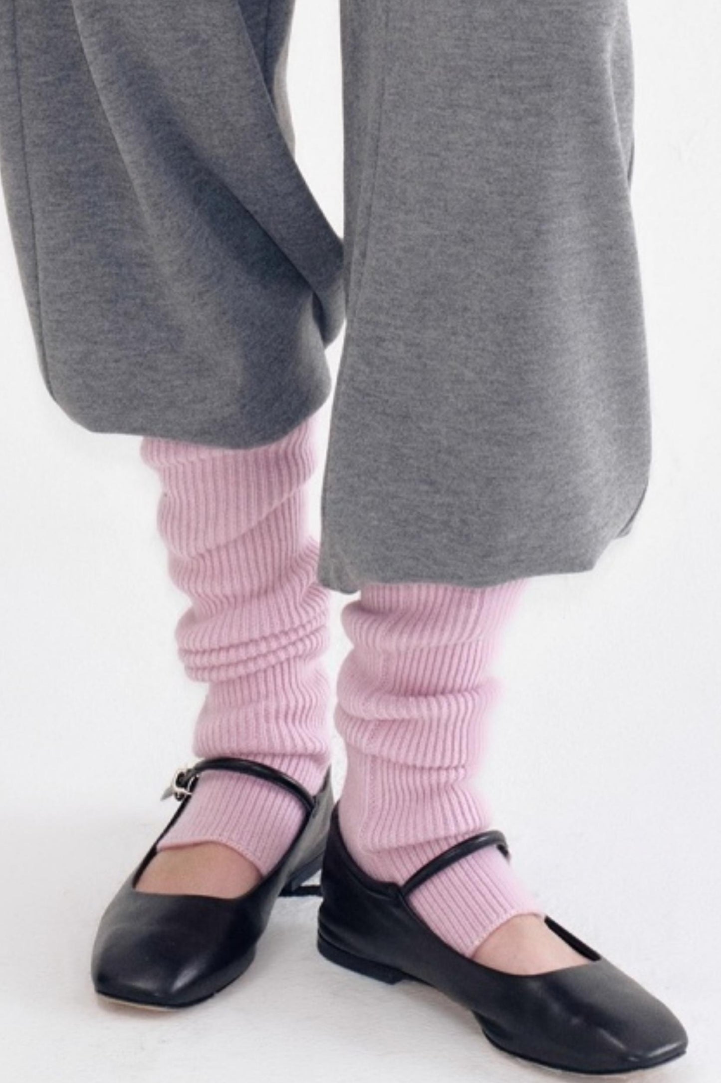 Wool Ribbed Leg Warmers