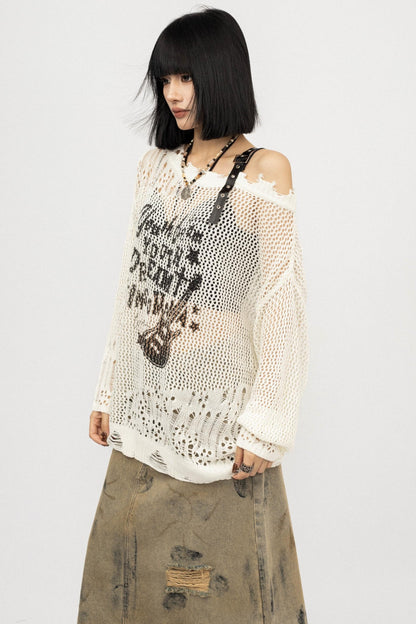 Autumn Spice Knitted Top