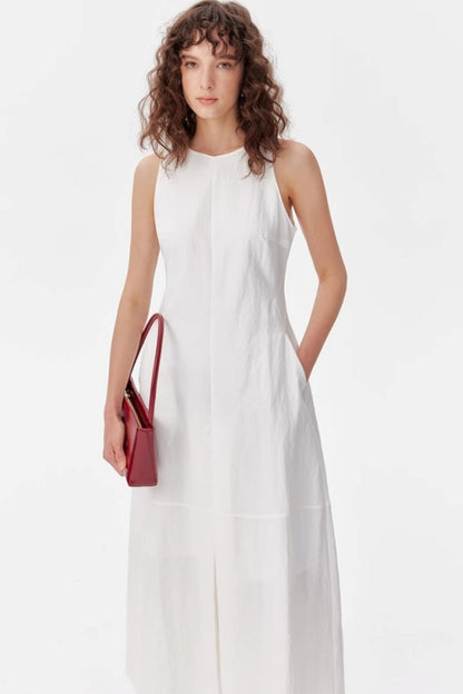 Sleeveless Waist Detail Dress