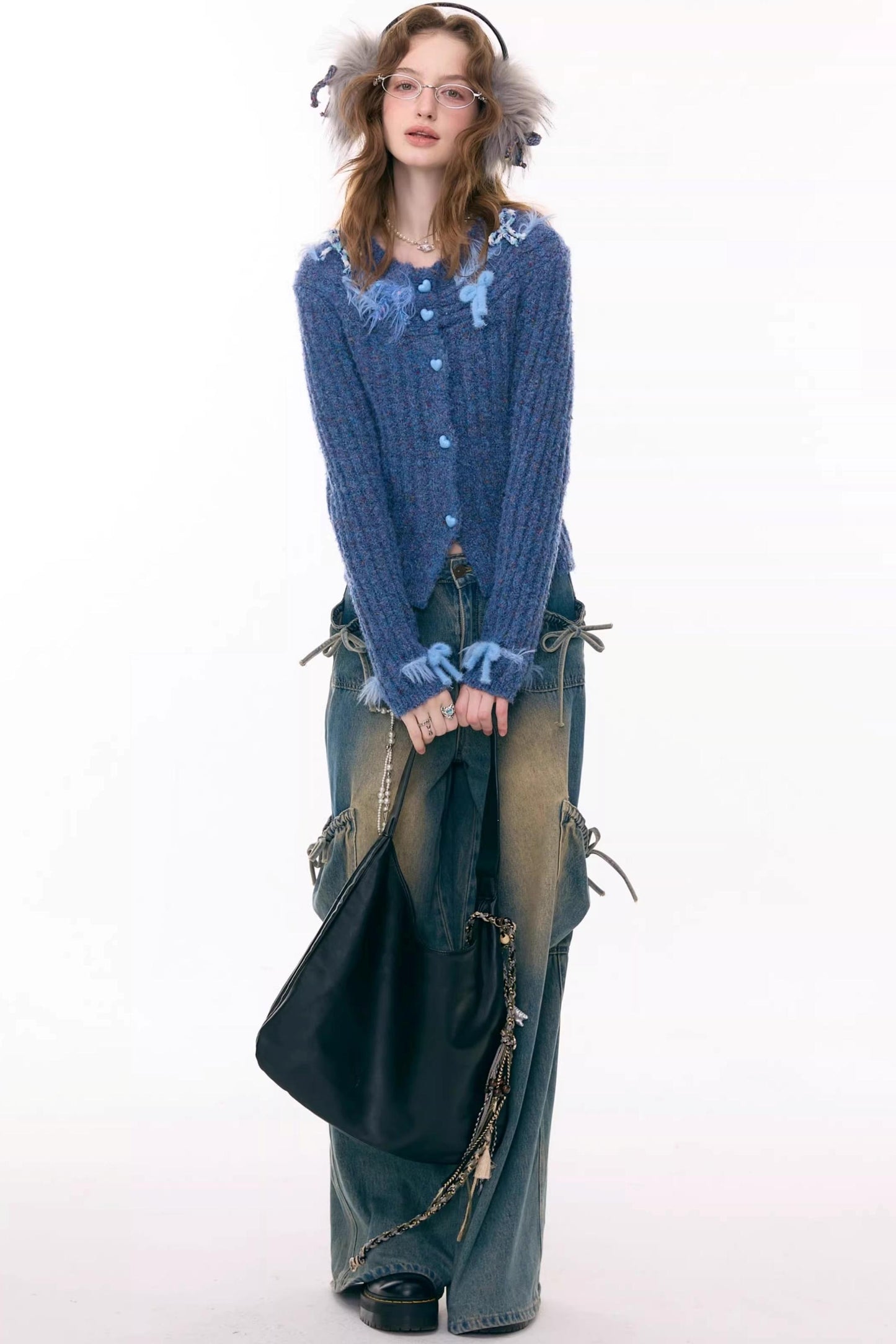 Mist Harbor Fleece Cardigan