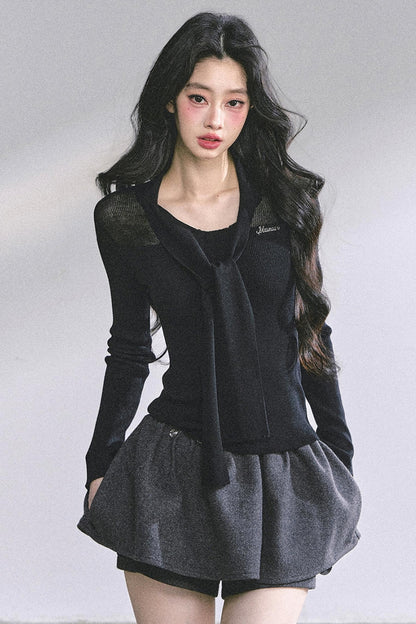 Desire Doll Knitted Waist Top