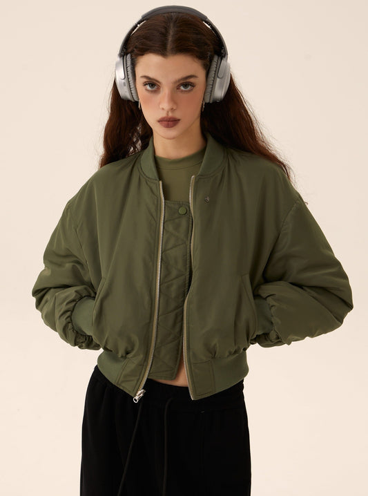 American short bomber jacket