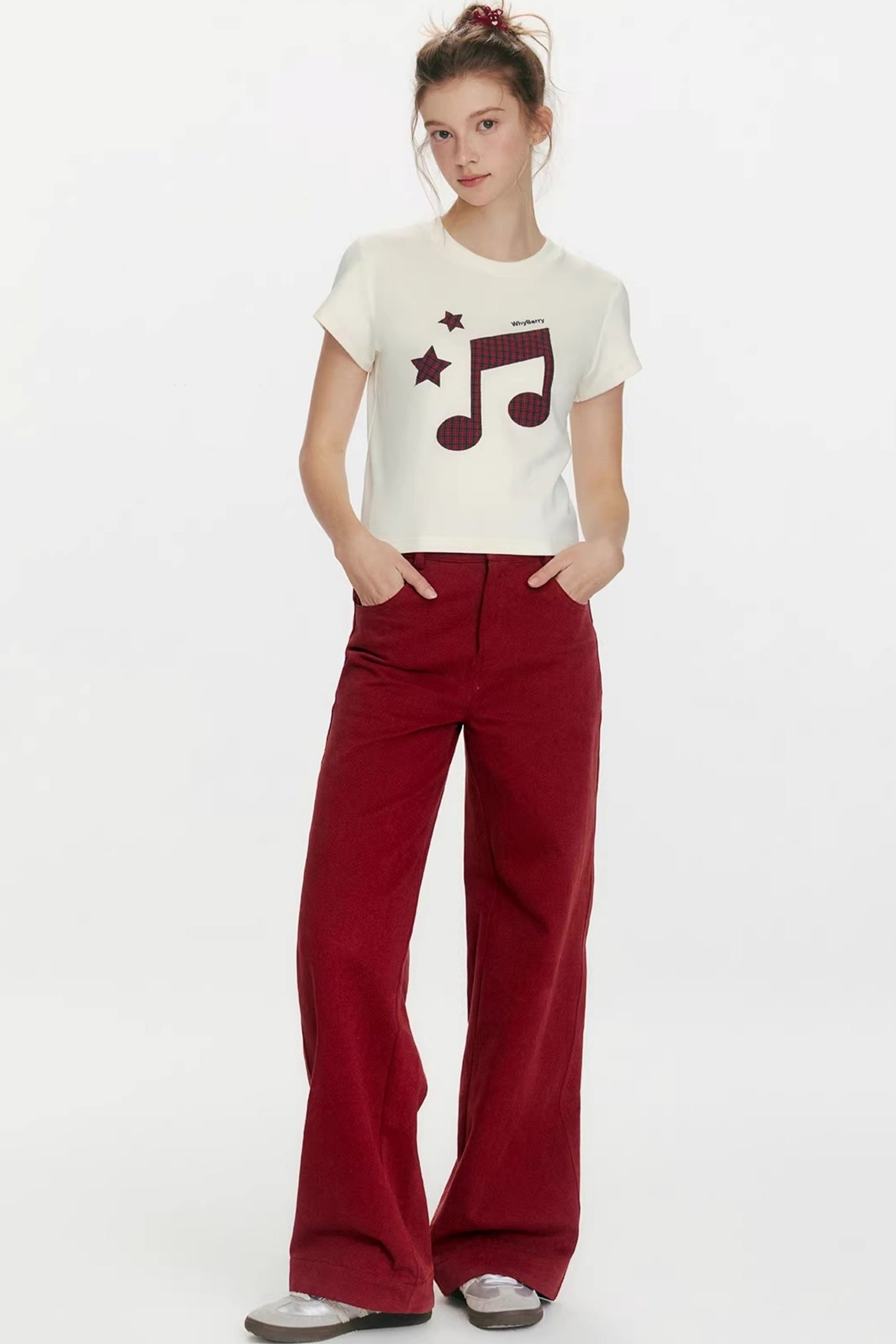 Casual Wide-Leg Long Pants