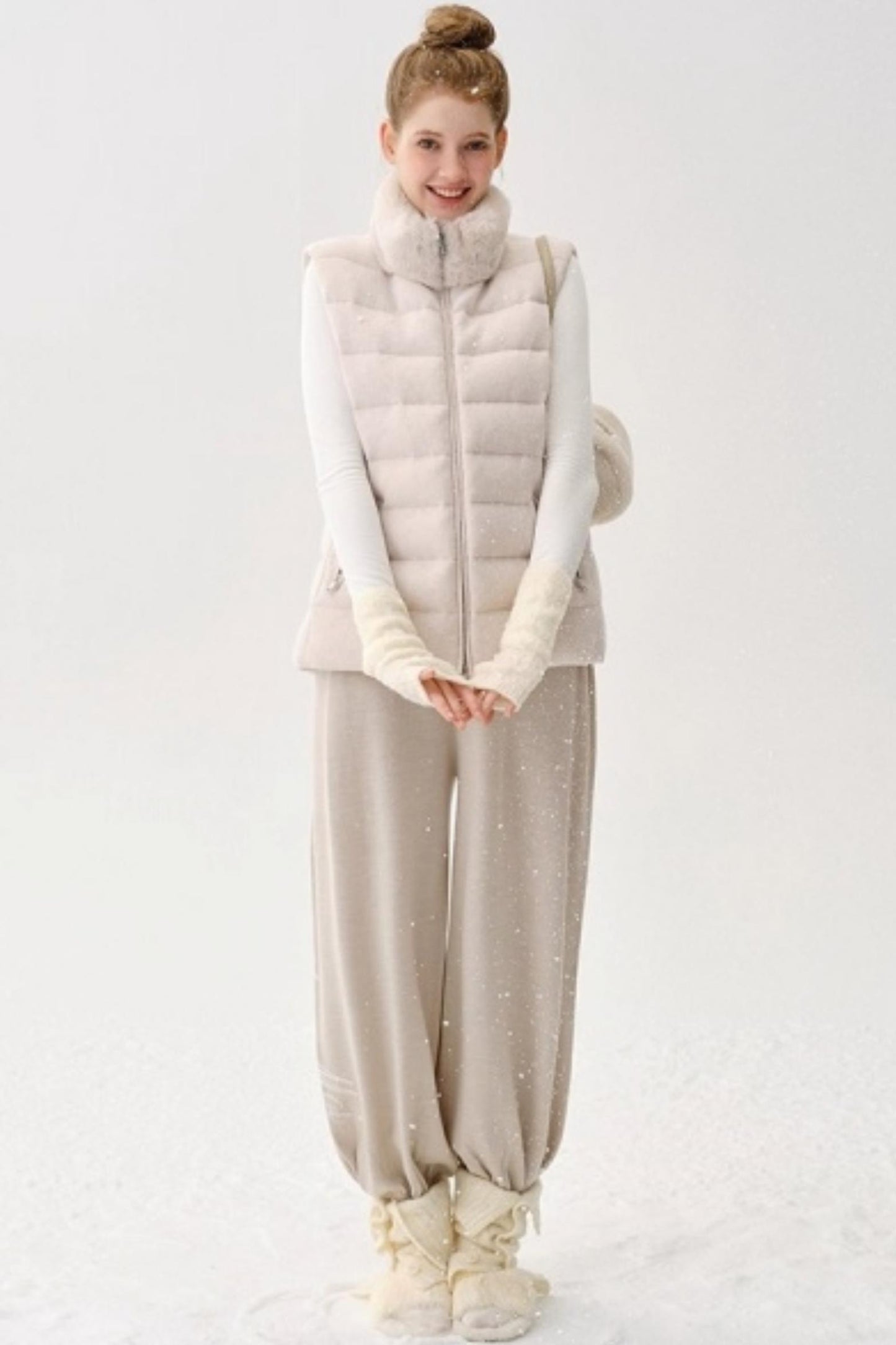 Softening Mask Long-Sleeve Top