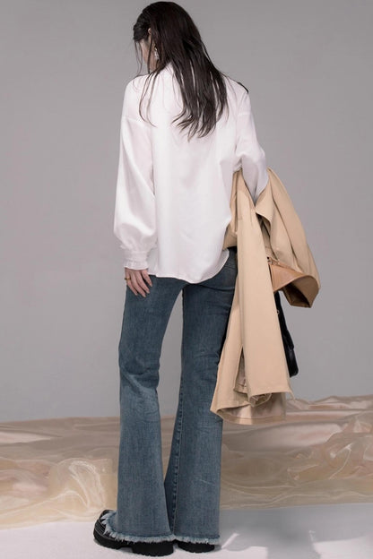 Nuansha Custom Wool Trench Coat