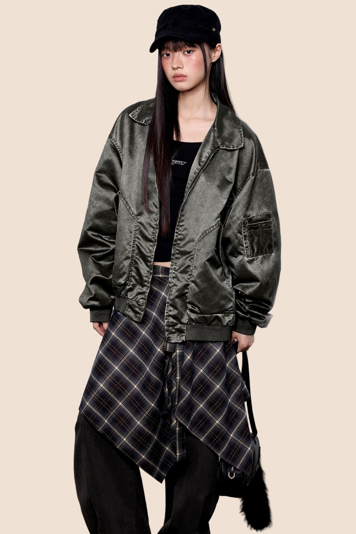 Functional Vintage Flight Jacket