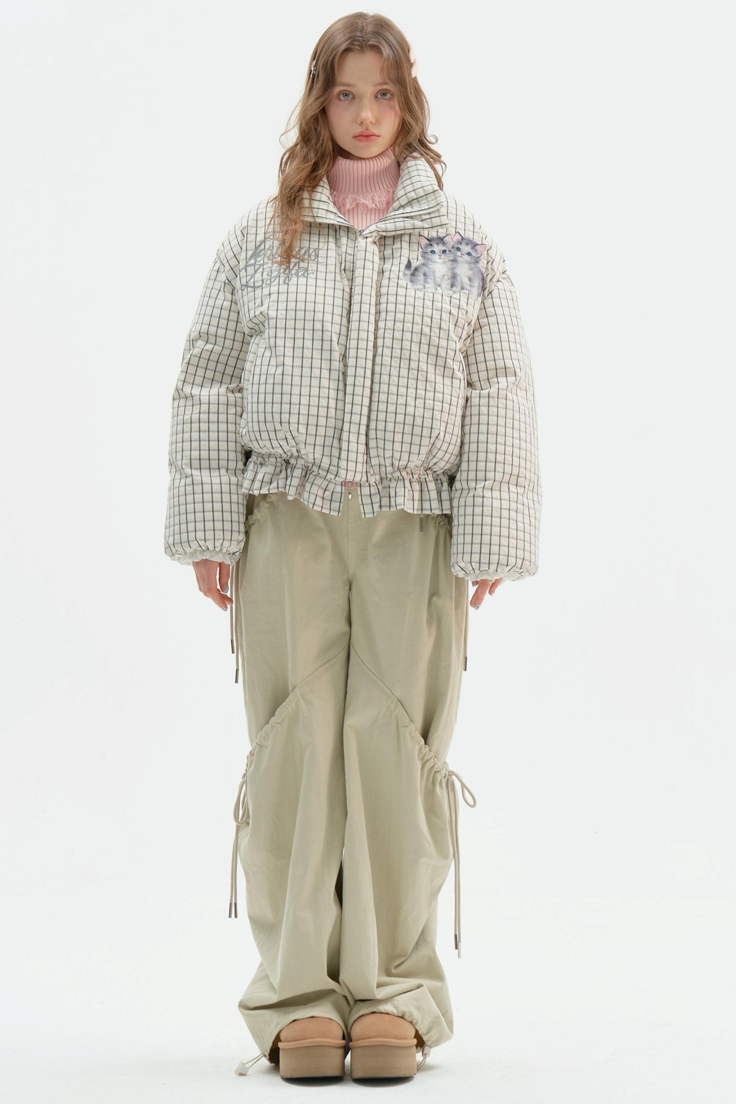 Slim Fit High-Waisted Cargo Pants