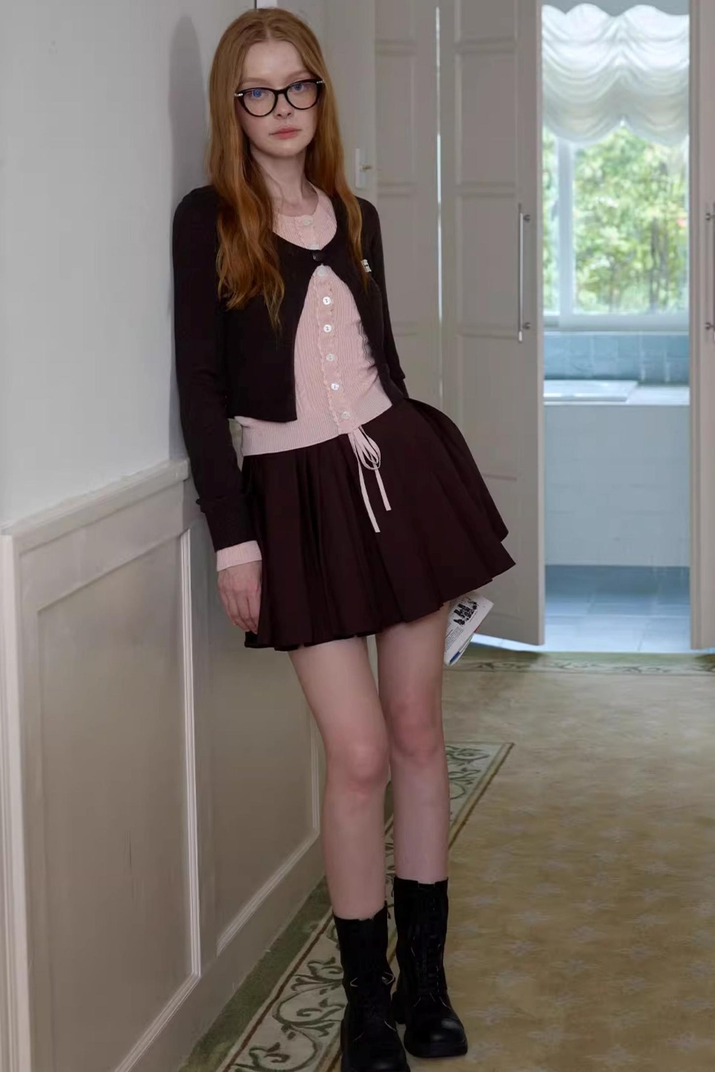 Sunset Lace Knit Top