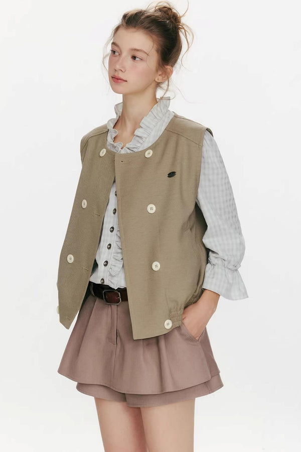 Spring Lily of the Valley Vest Jacket