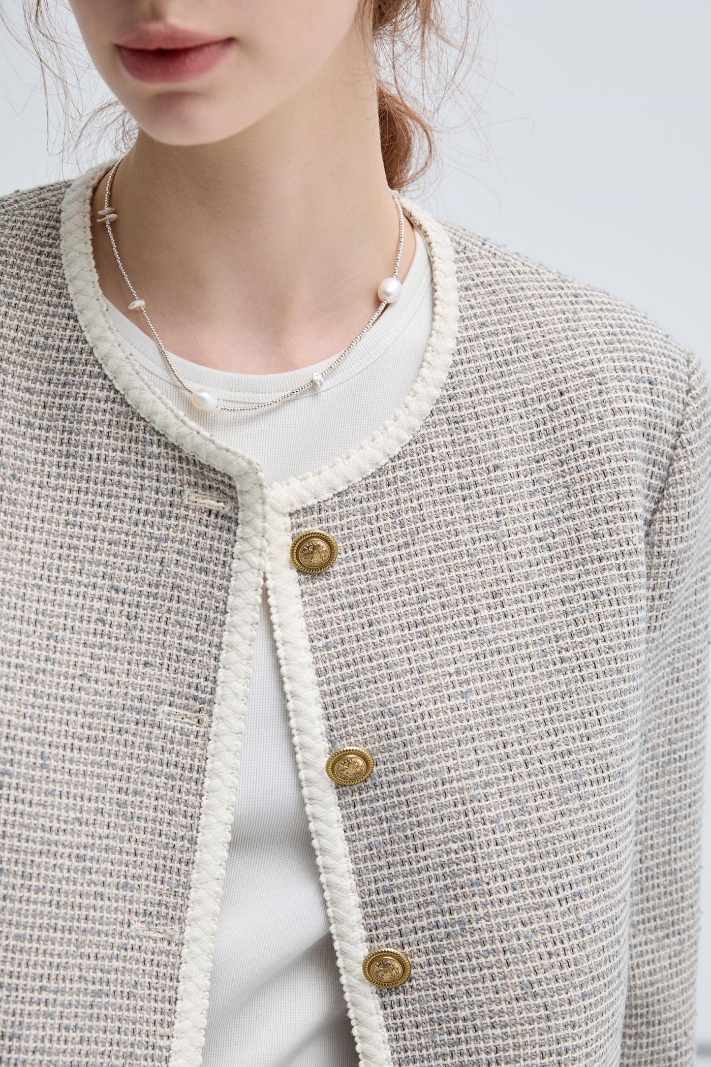 Small Fragrance Cropped Coat