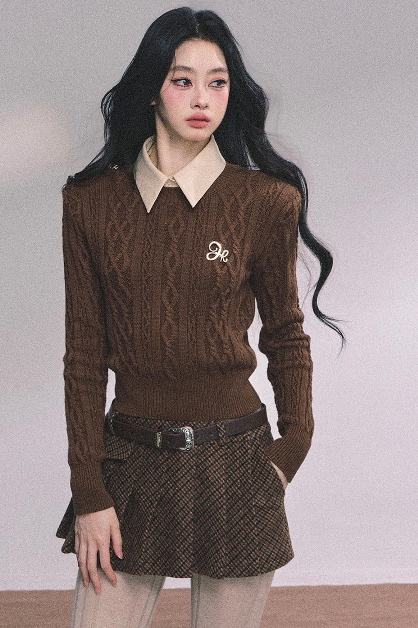 High Intelligence Knitted Top