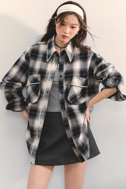 Pearl Plaid Shirt