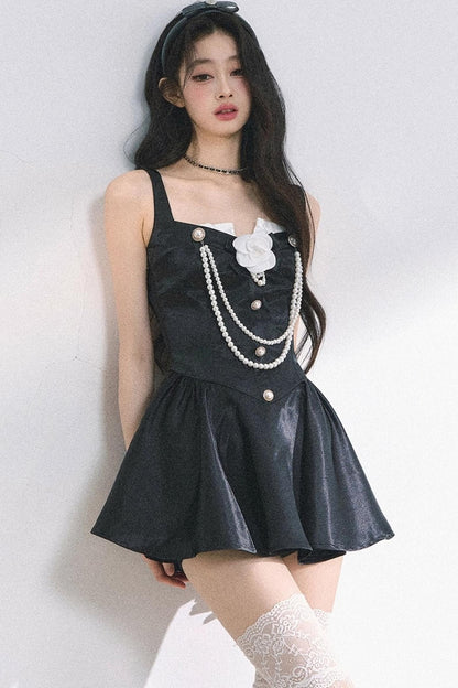 Summer Rose Halter Dress