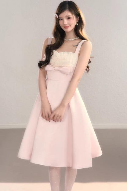 Light Pink Princess Lace Dress