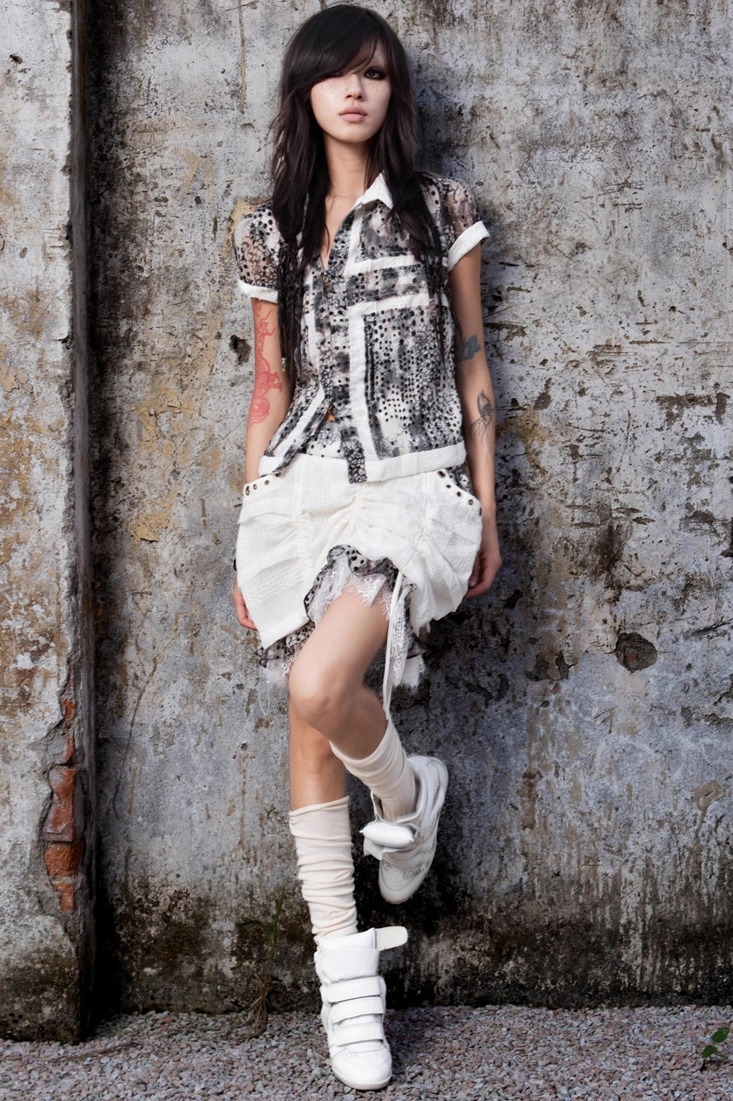 Multi-Wear Floral Bud Skirt