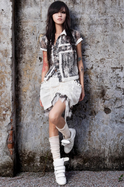 Multi-Wear Floral Bud Skirt