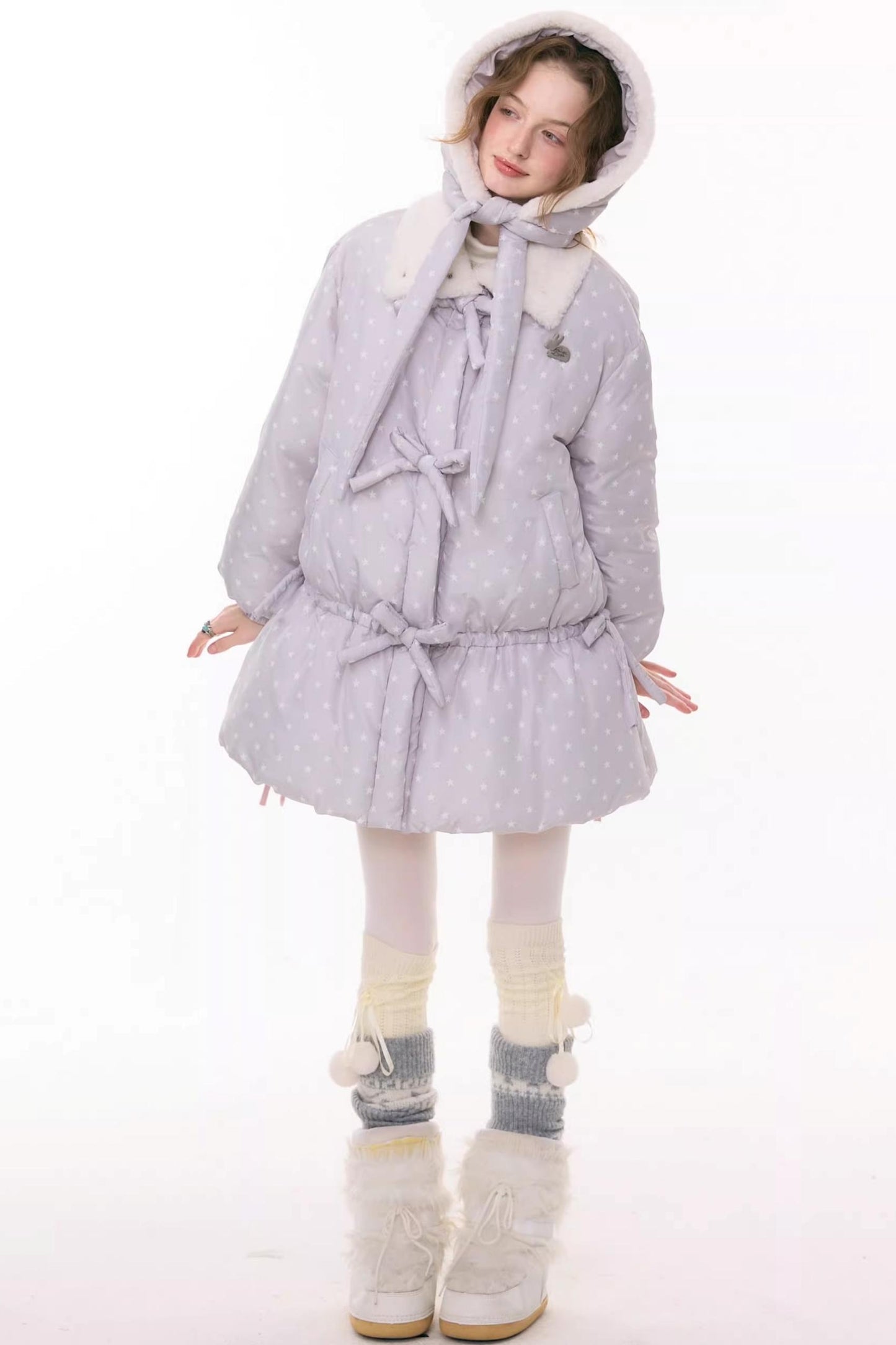 Star Heart Polka Dot Jacket Set-Up