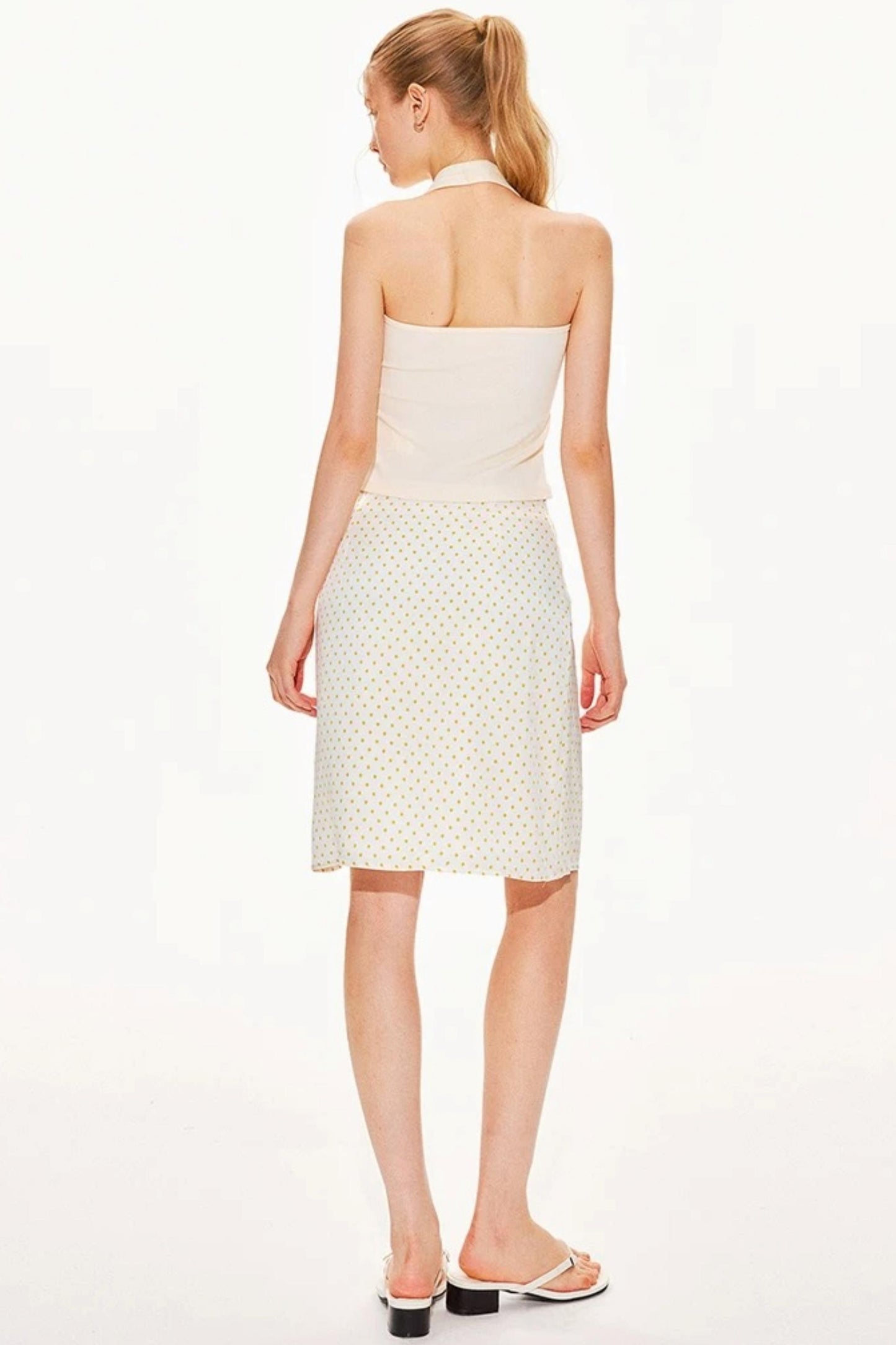 Solid Halter Neck Top