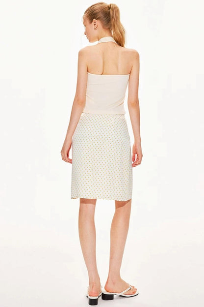Solid Halter Neck Top