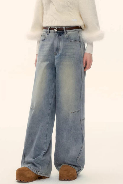 Light Blue Vintage Denim Pants