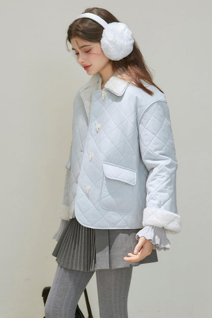 Winter Silhouette Cotton Jacket