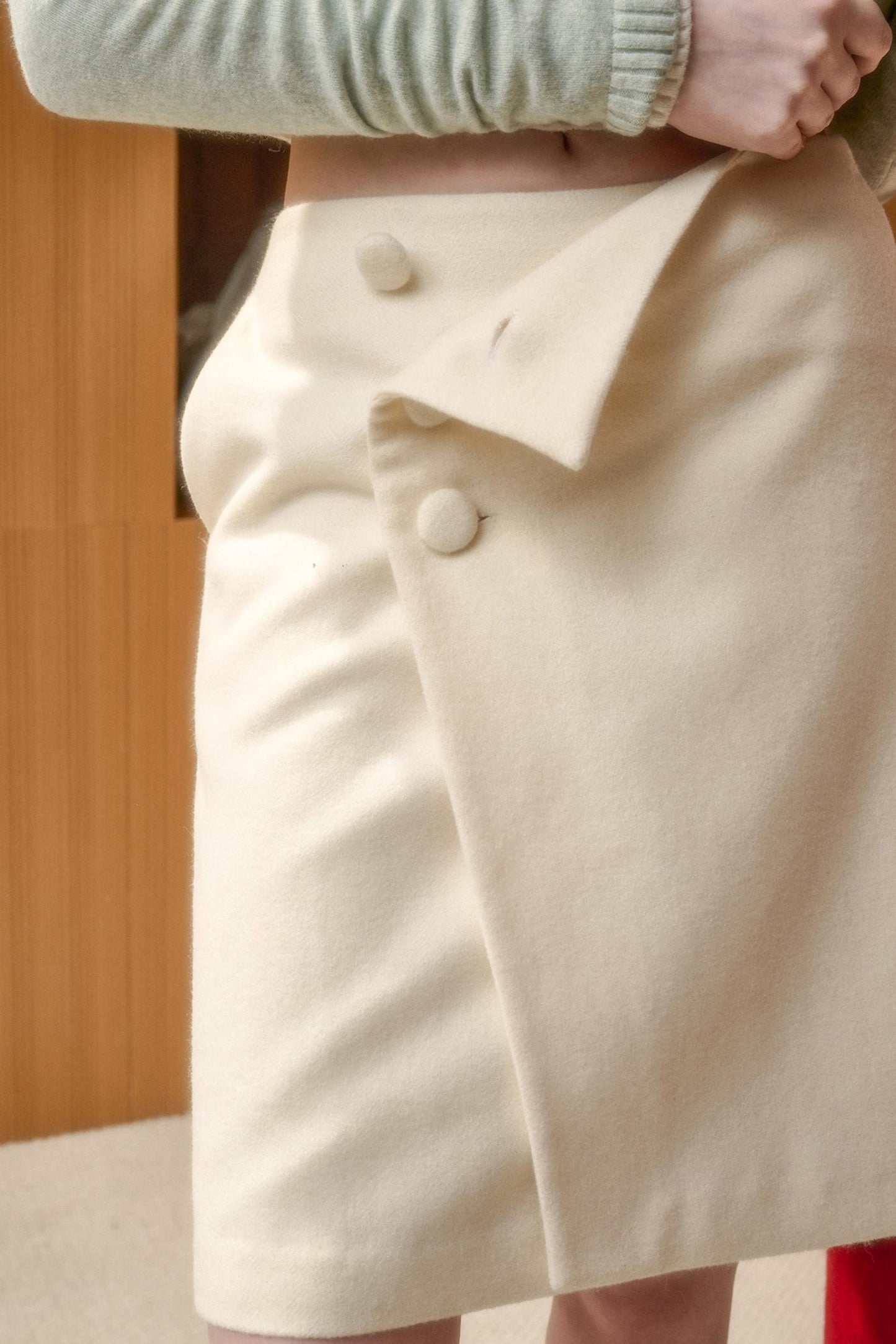 Milky Way Woolen Skirt