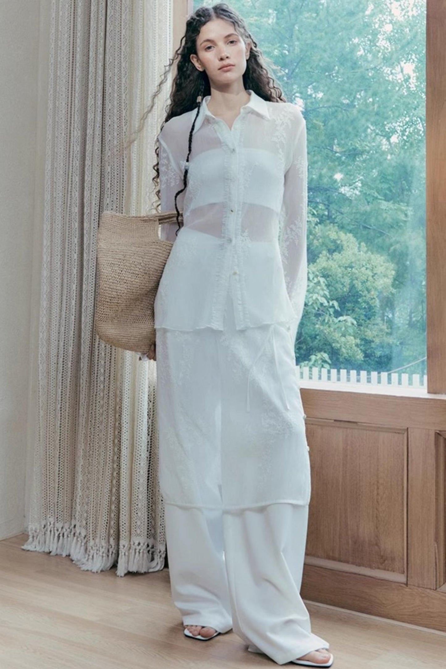 Yuan Wave Stack Pants