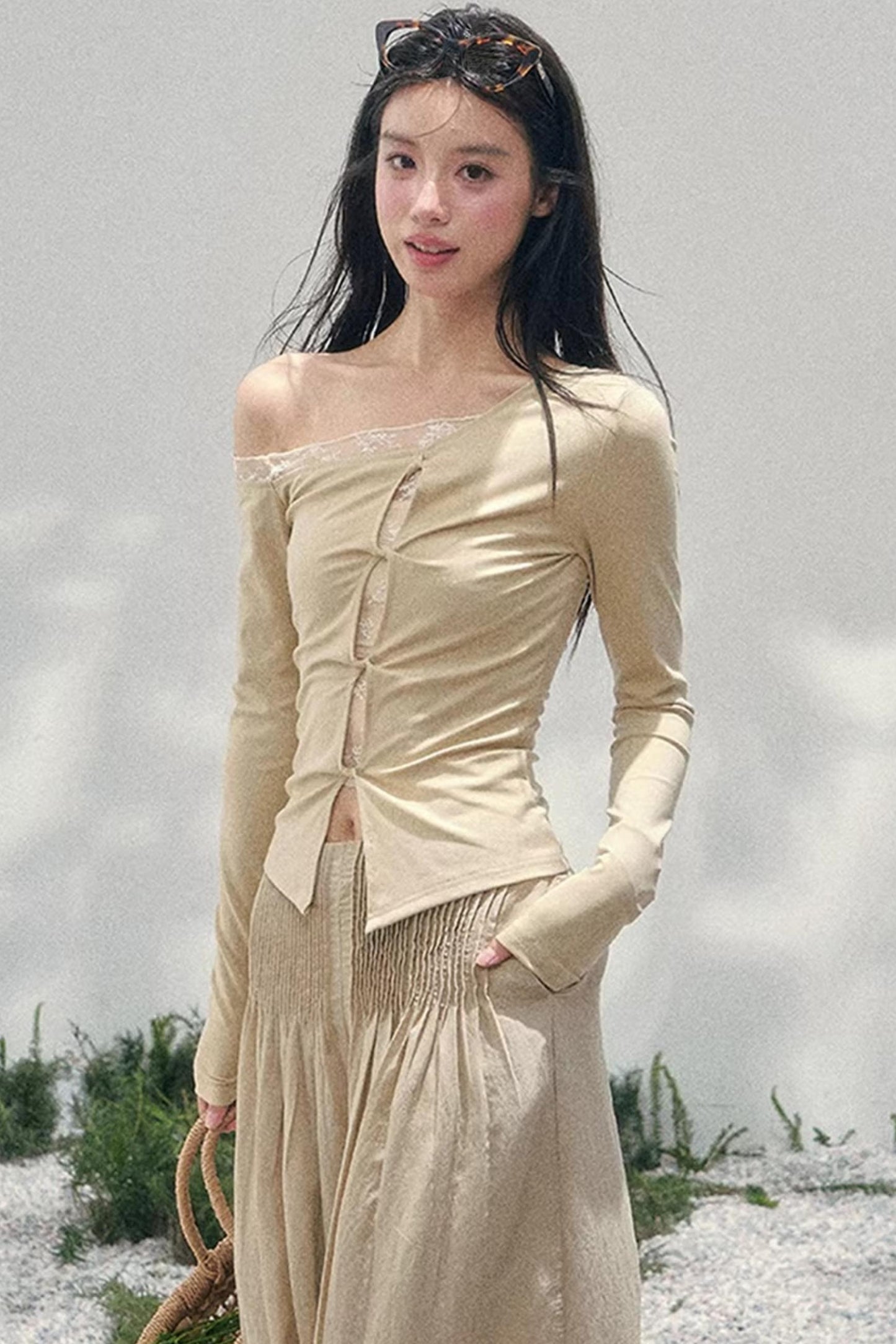 Shadow Poetry Two-Piece Top