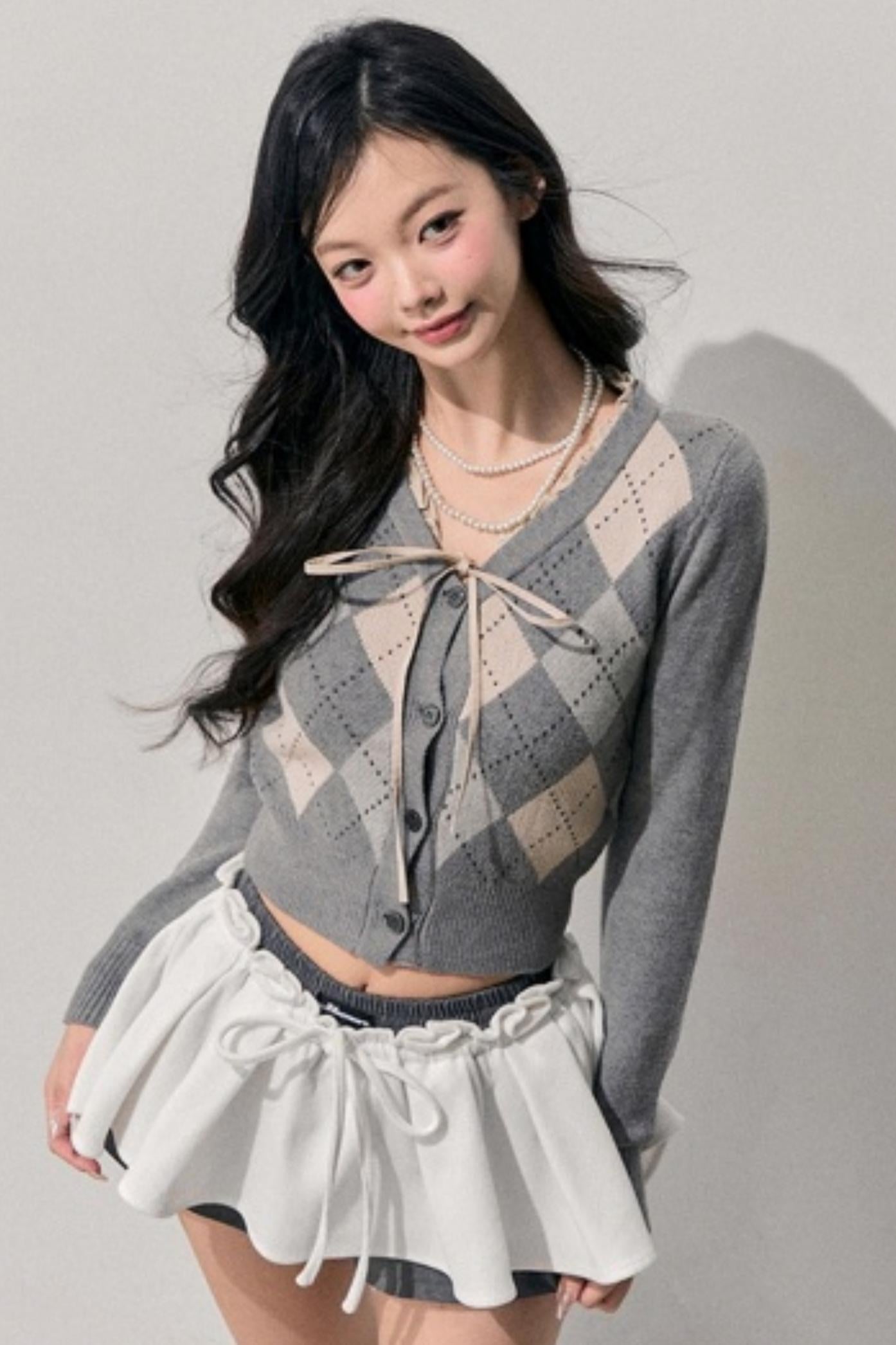 Youthful French Knit Cardigan