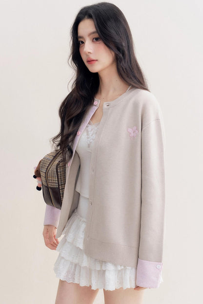 Romantic Patchwork Sweater Cardigan