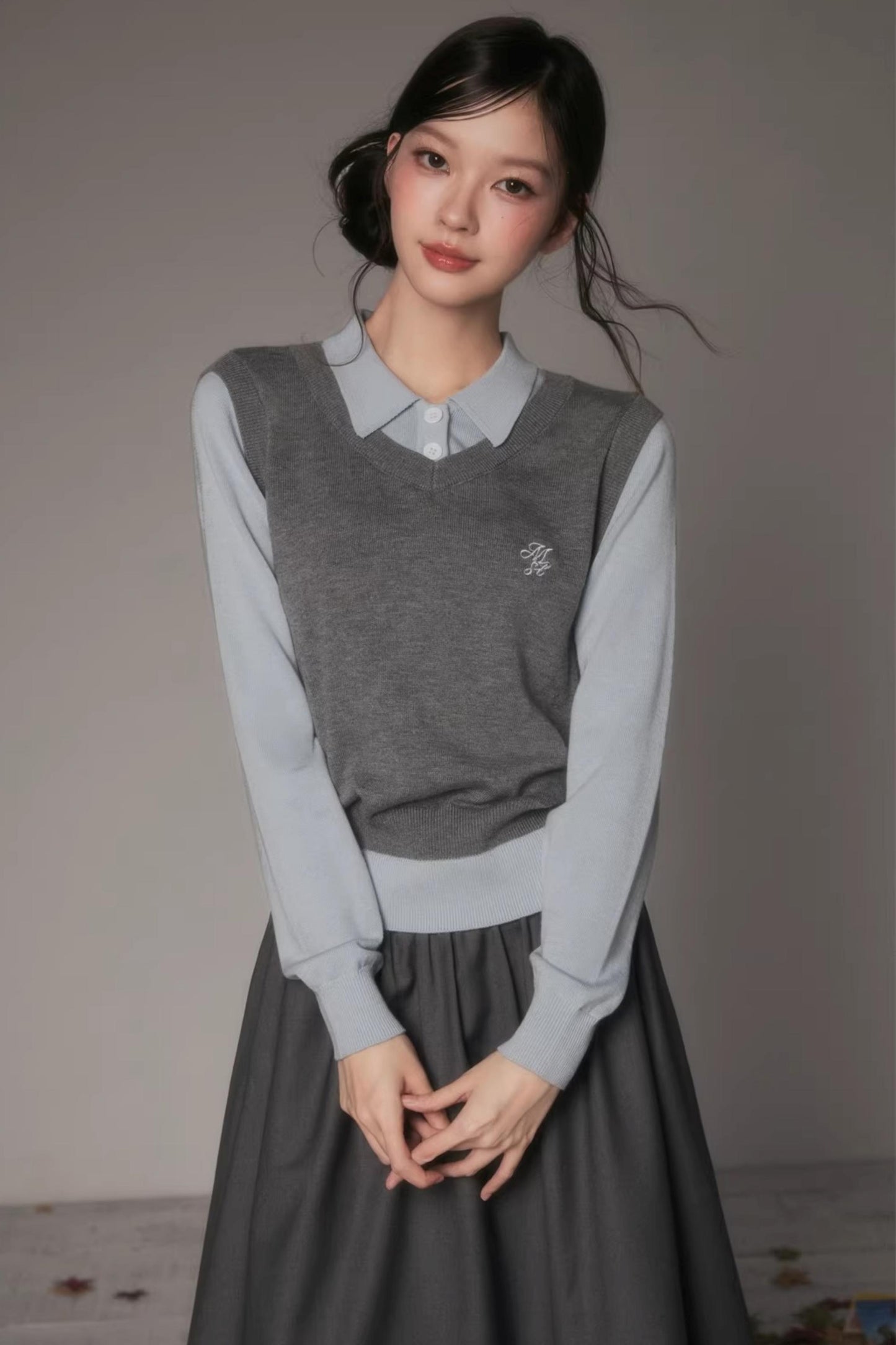 Slim Fit Knit Sweater