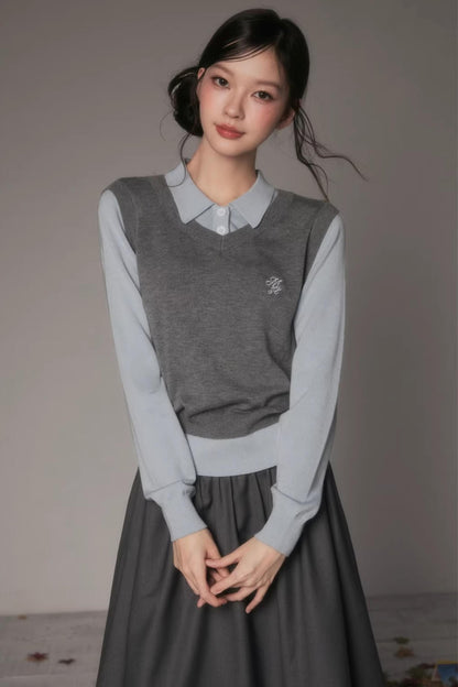 Slim Fit Knit Sweater