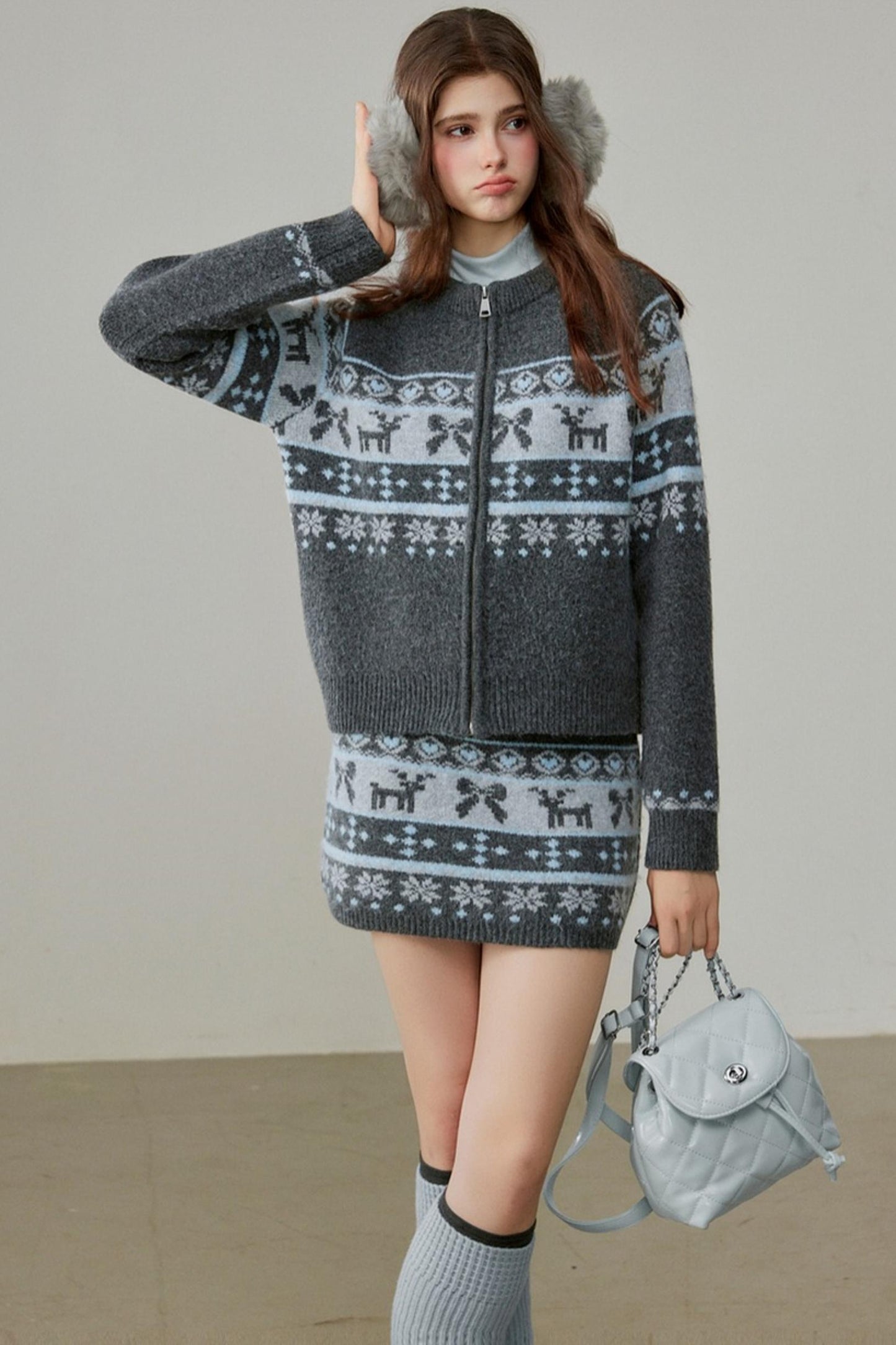 Isle Knitted Sweater Set-Up