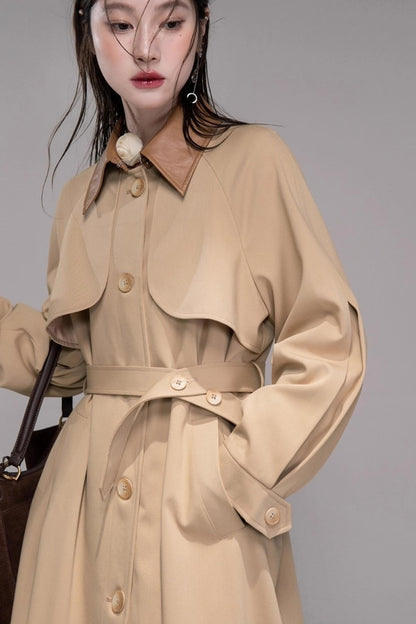 Nuansha Custom Wool Trench Coat