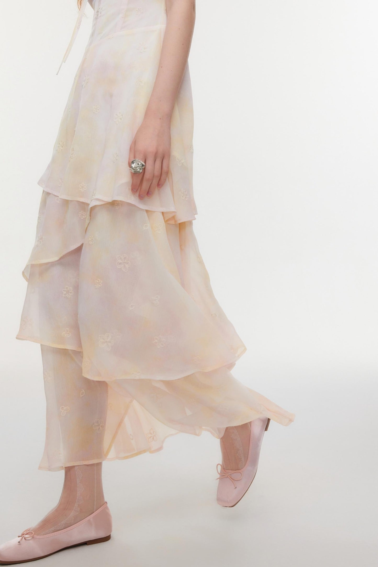 Summer Irregular Waist Skirt Dress