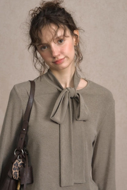 Lazy Style Base Knitted Top