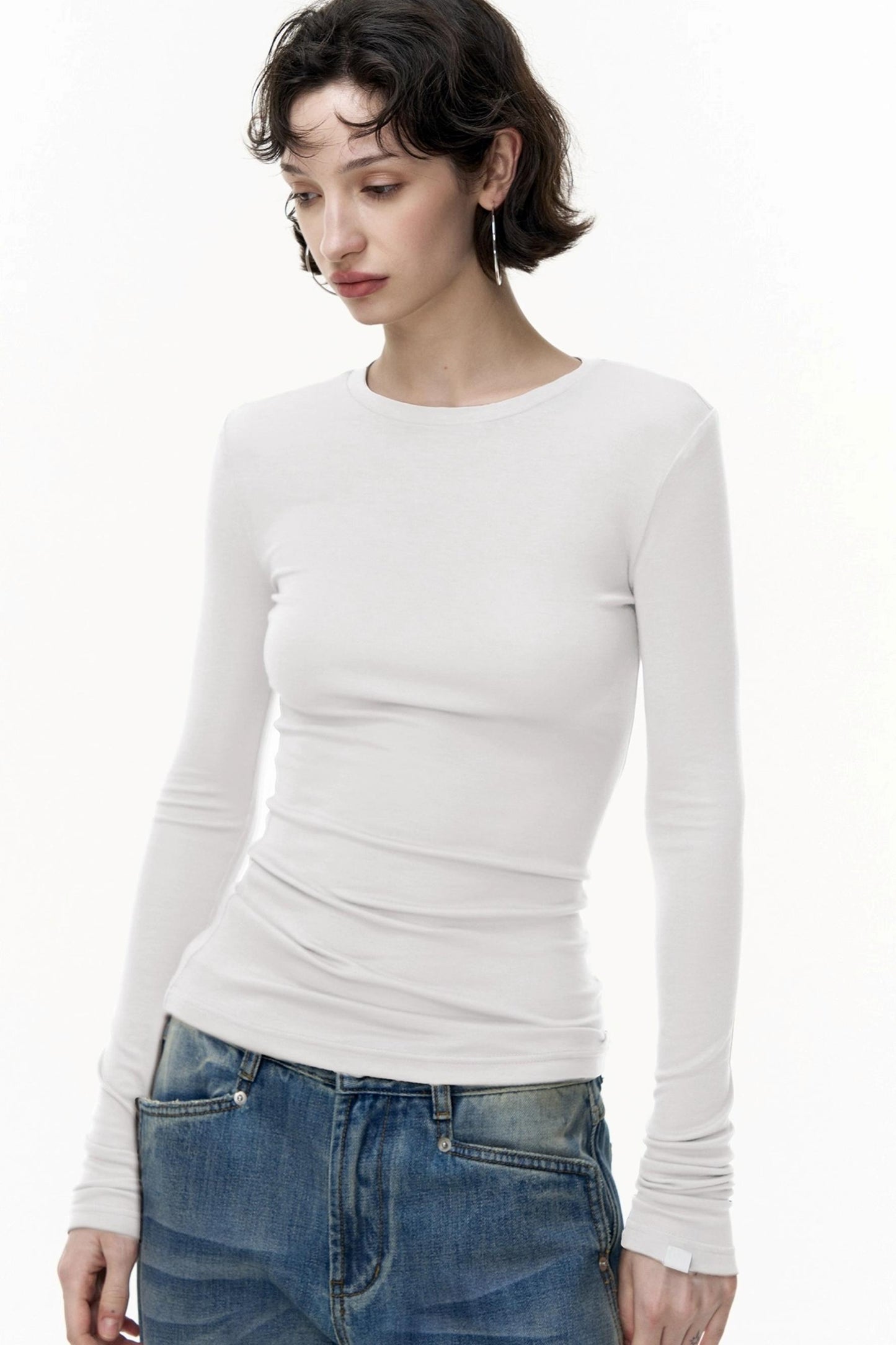 Autumn Slimming Crew Neck Base Layer