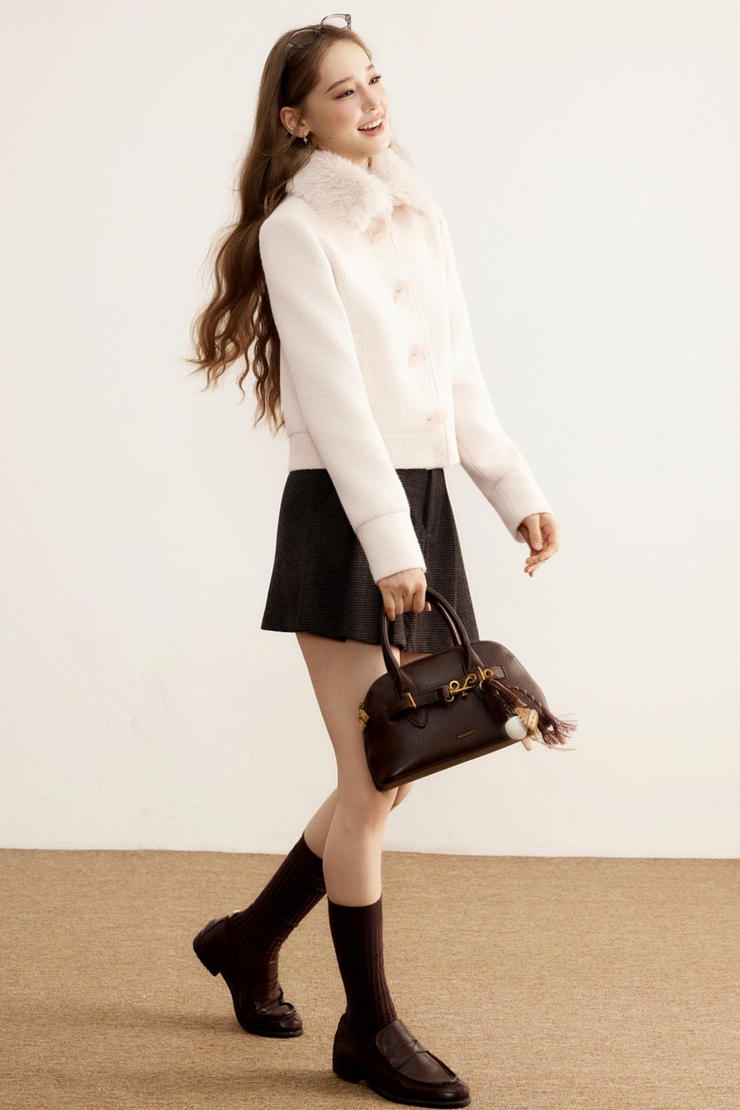 Furry Short Winter Jacket