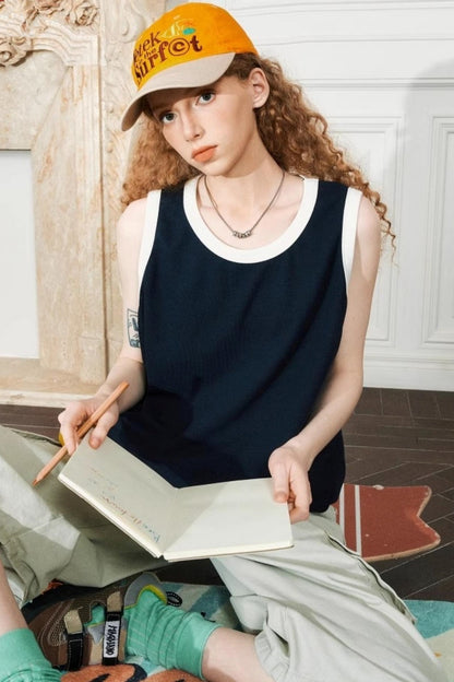 Retro Summer Sleeveless Tee