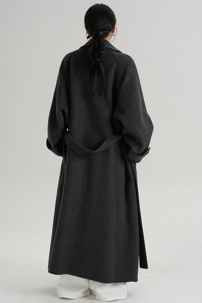 Luxurious Reversible Wool Coat