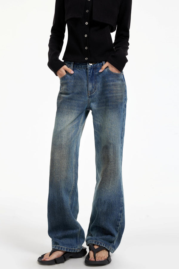 Slim Vintage Pocket Trousers