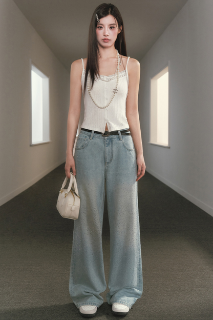 Patchwork Open-Front Cardigan